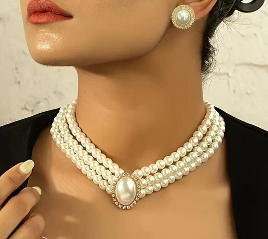 Indian Pearl Necklace